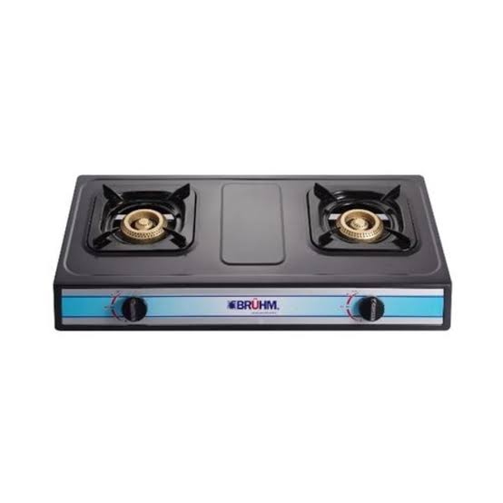 BRUHM TABLE GAS BGC-MT2S S/S 2BURNERS